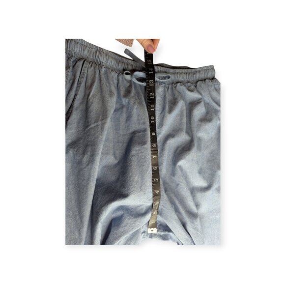 Cabin Creek Women's Lightweight Denim Casual Crop Pants w/Elastic Waist Size 18 - Picture 10 of 13